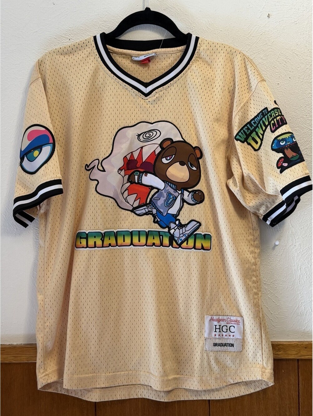 Headgear Classics Kanye West Graduation Jersey Size Small Murakami Nostalgia